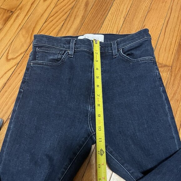 IRO. Berry Crop Flared‎ Frayed Hem Jeans Size 27 - Picture 9 of 10